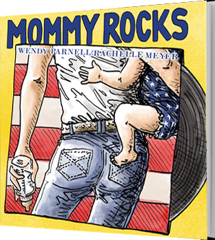 Front cover of the book Mommy Rocks
